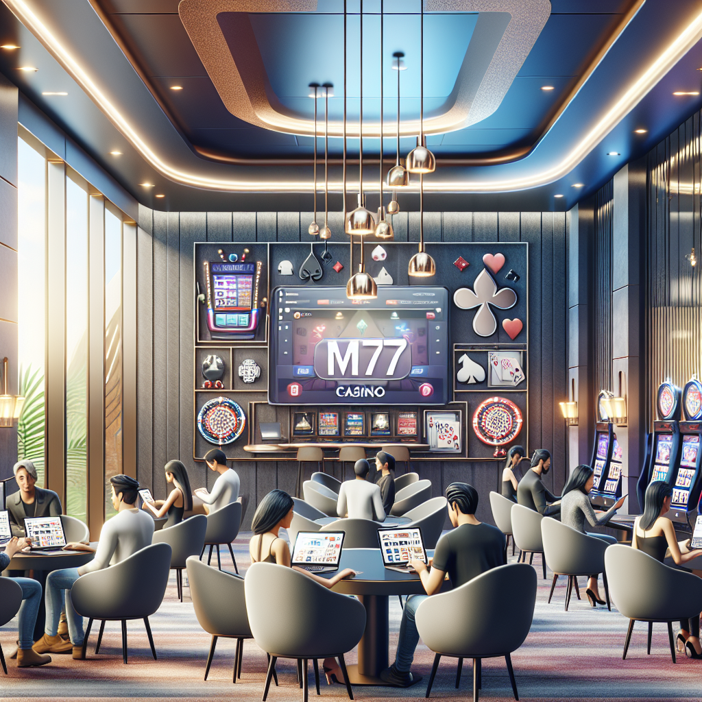 M77 Casino में उपयोगकर्ता के अनुकूल अनुभव